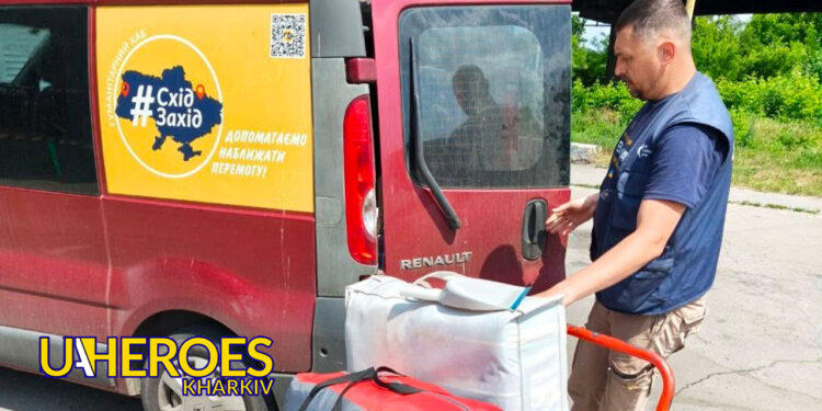 📦 Гуманітарний ХАБ «Схід-Захід» отримав масштабну допомогу від британських волонтерів