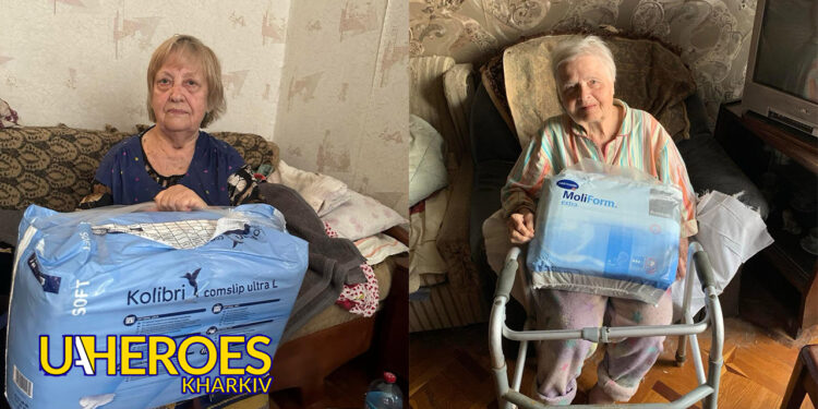 💙 Турбота про літніх людей: передано гуманітарну допомогу для найуразливіших, - ГО “Дружини ветеранів” 
